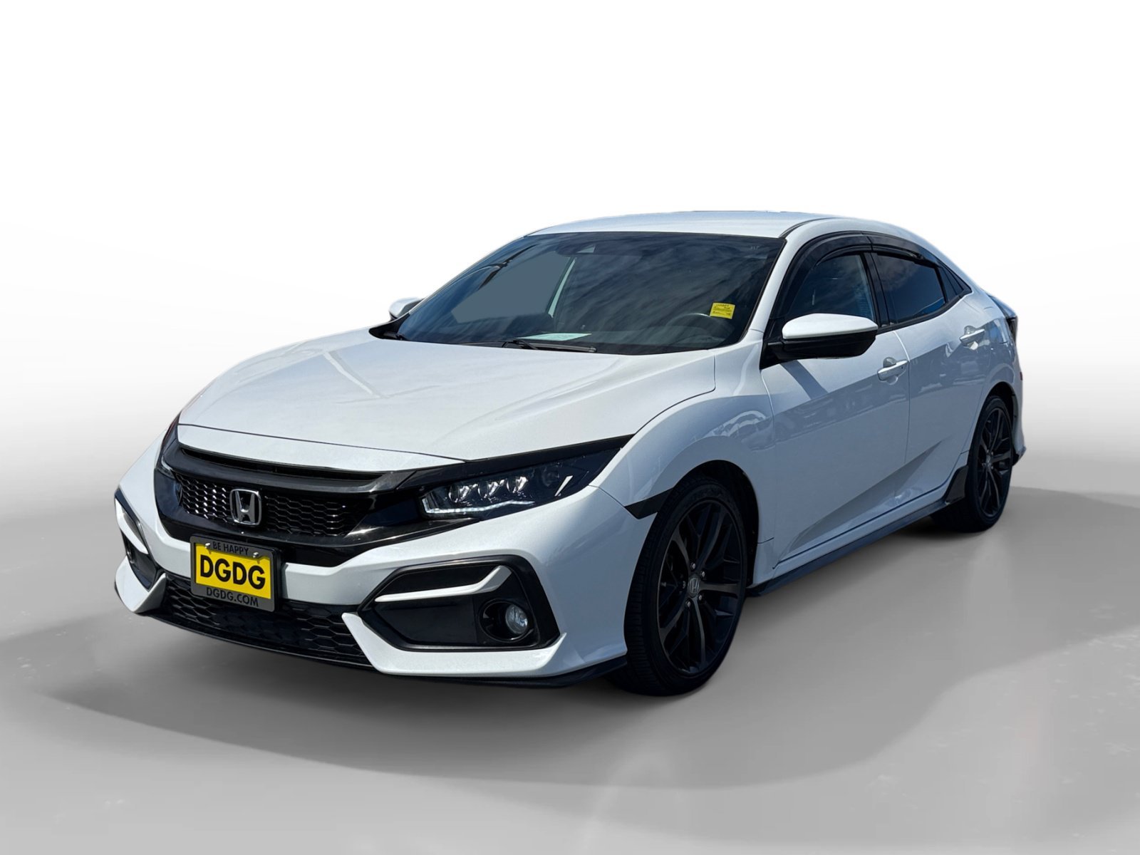 Used 2021 Platinum White Honda Sport image 1