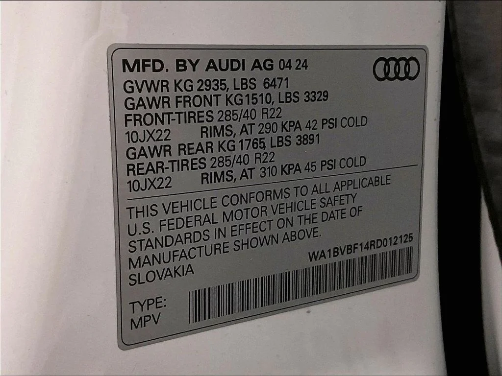 Used 2024 White Audi 55 Premium Plus image 40