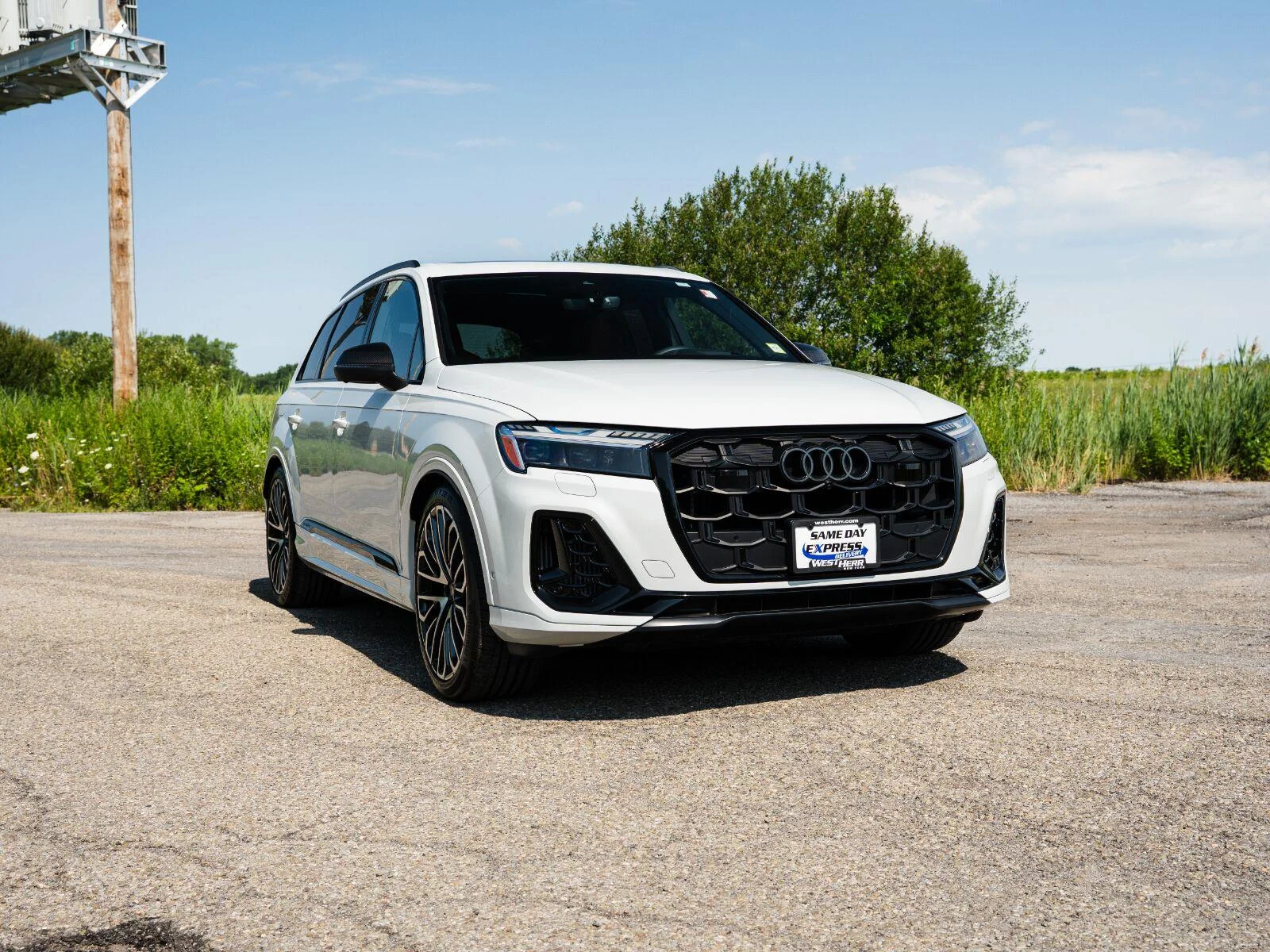 Used 2025 Glacier White Metallic Audi Prestige image 10