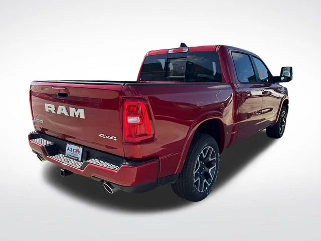 New 2026 Molten Red Pearl-Coat Exterior Paint RAM Laramie image 8