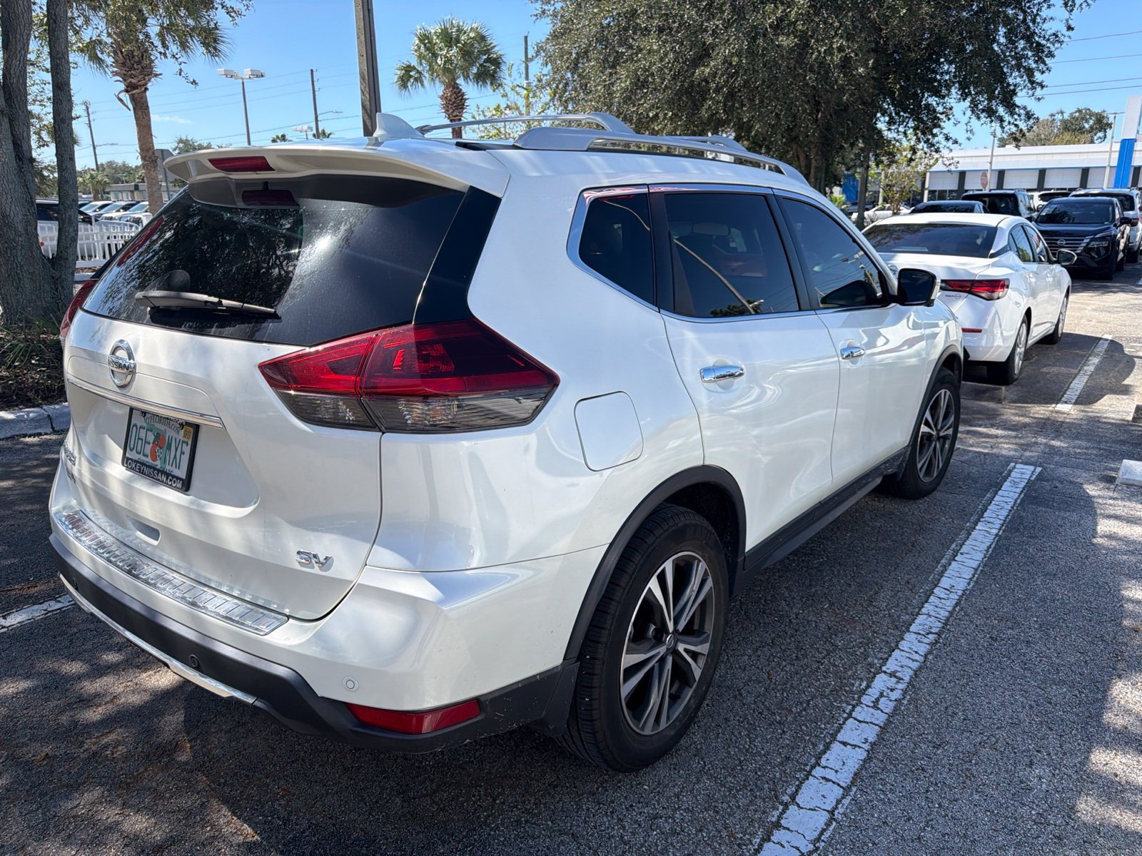Used 2019 White Nissan SV image 4