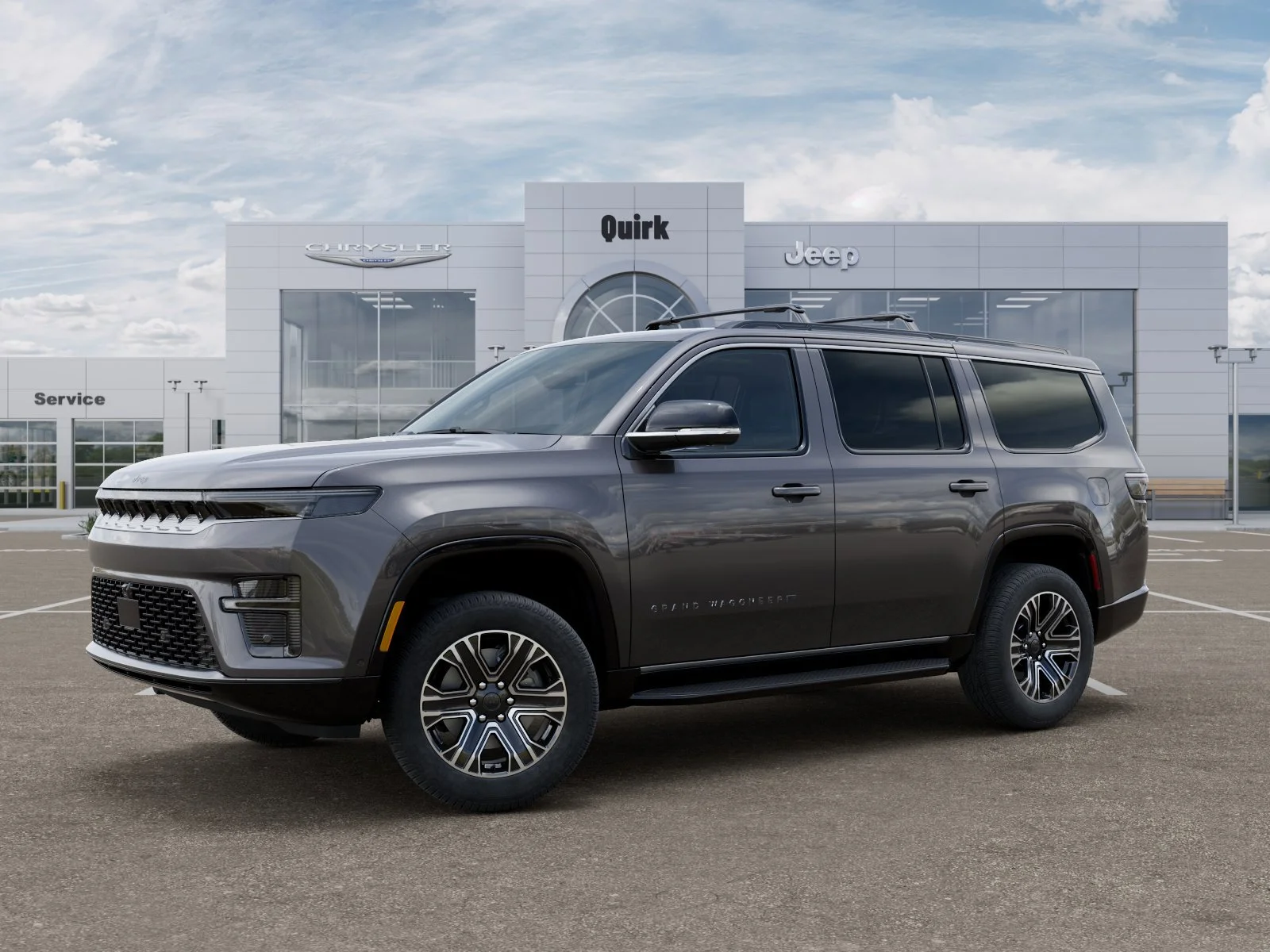 New 2026 Baltic-Gray Metallic Clear-Coat Exterior Paint Jeep BASE image 2