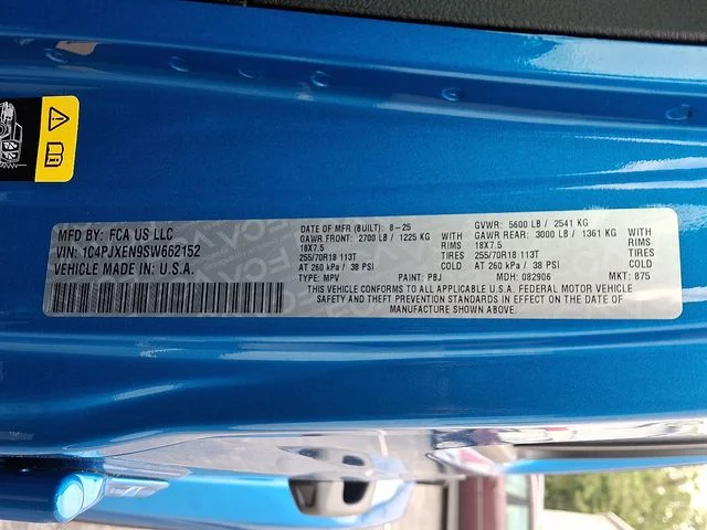 New 2025 Blue Jeep Sahara image 20