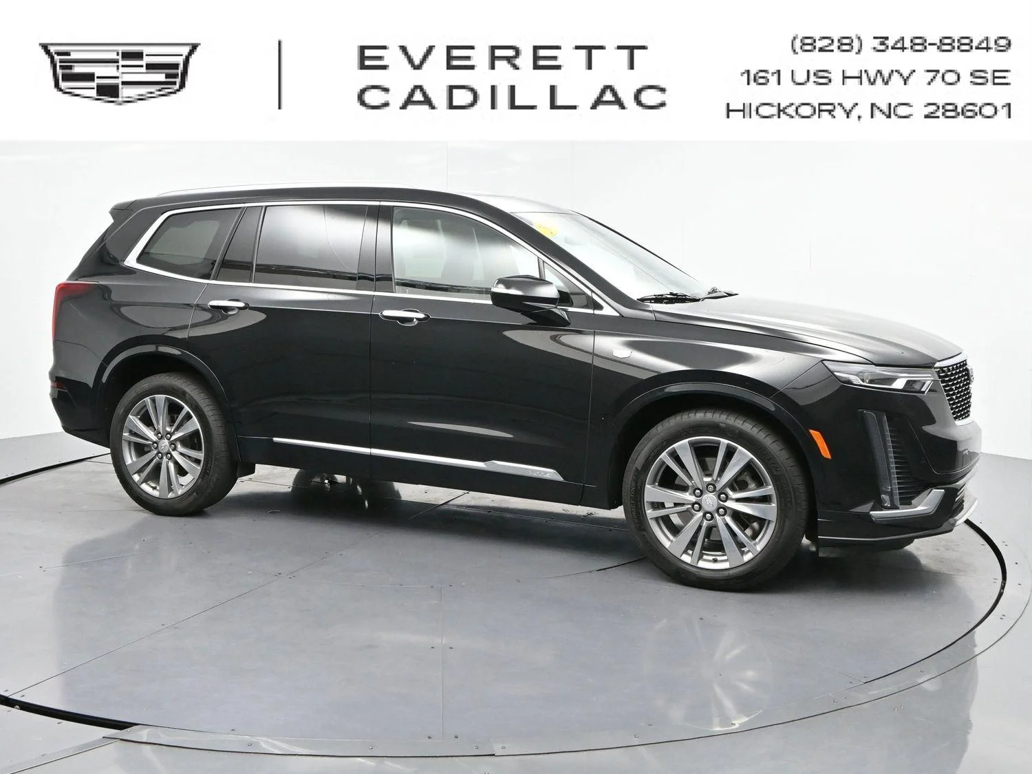 Used 2024 Stellar Black Metallic Cadillac Premium Luxury image 1