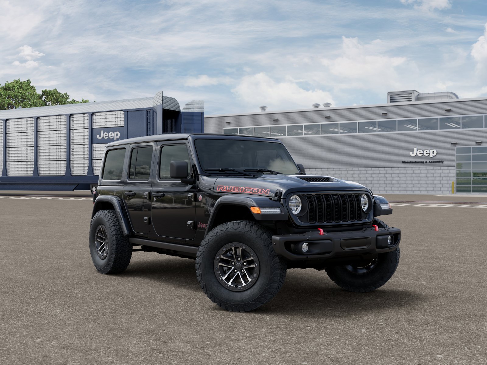 New 2026 Black Clearcoat Jeep Rubicon X image 5