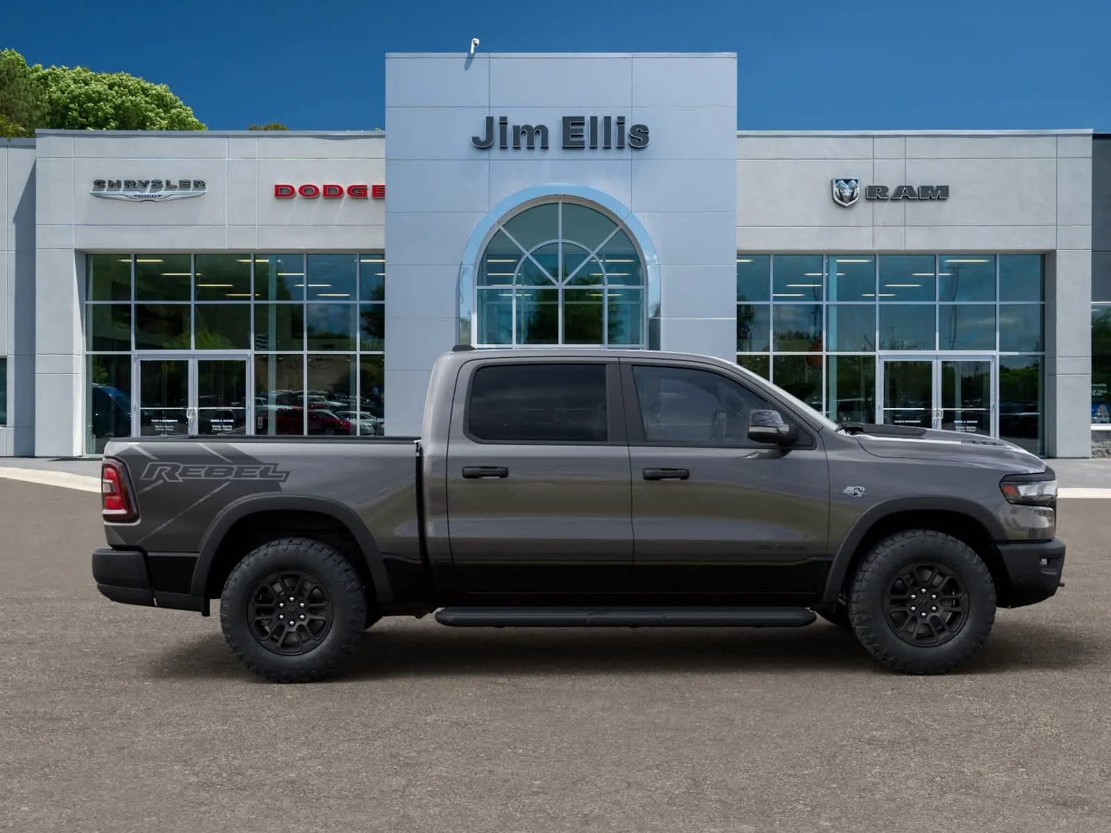 New 2026 Granite Crystal Metallic Clear-Coat Exterior Paint RAM Rebel image 21