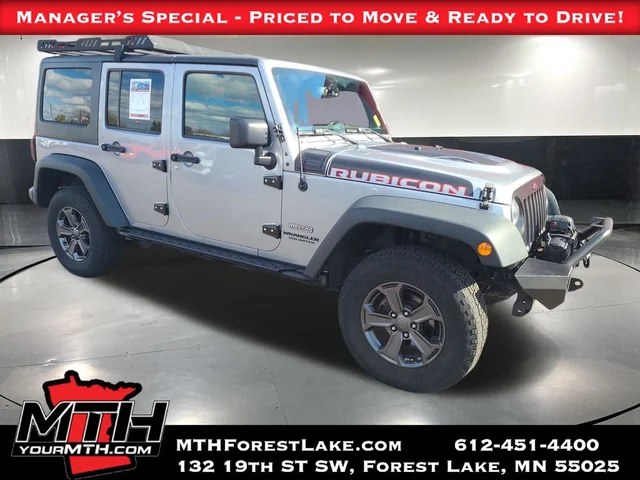 2017 Jeep Wrangler Unlimited Rubicon Recon
