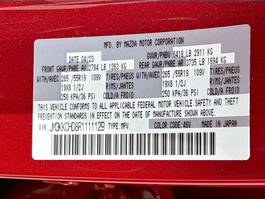 Certified Used 2024 Red Mazda 3.3 Turbo Preferred Plus image 34