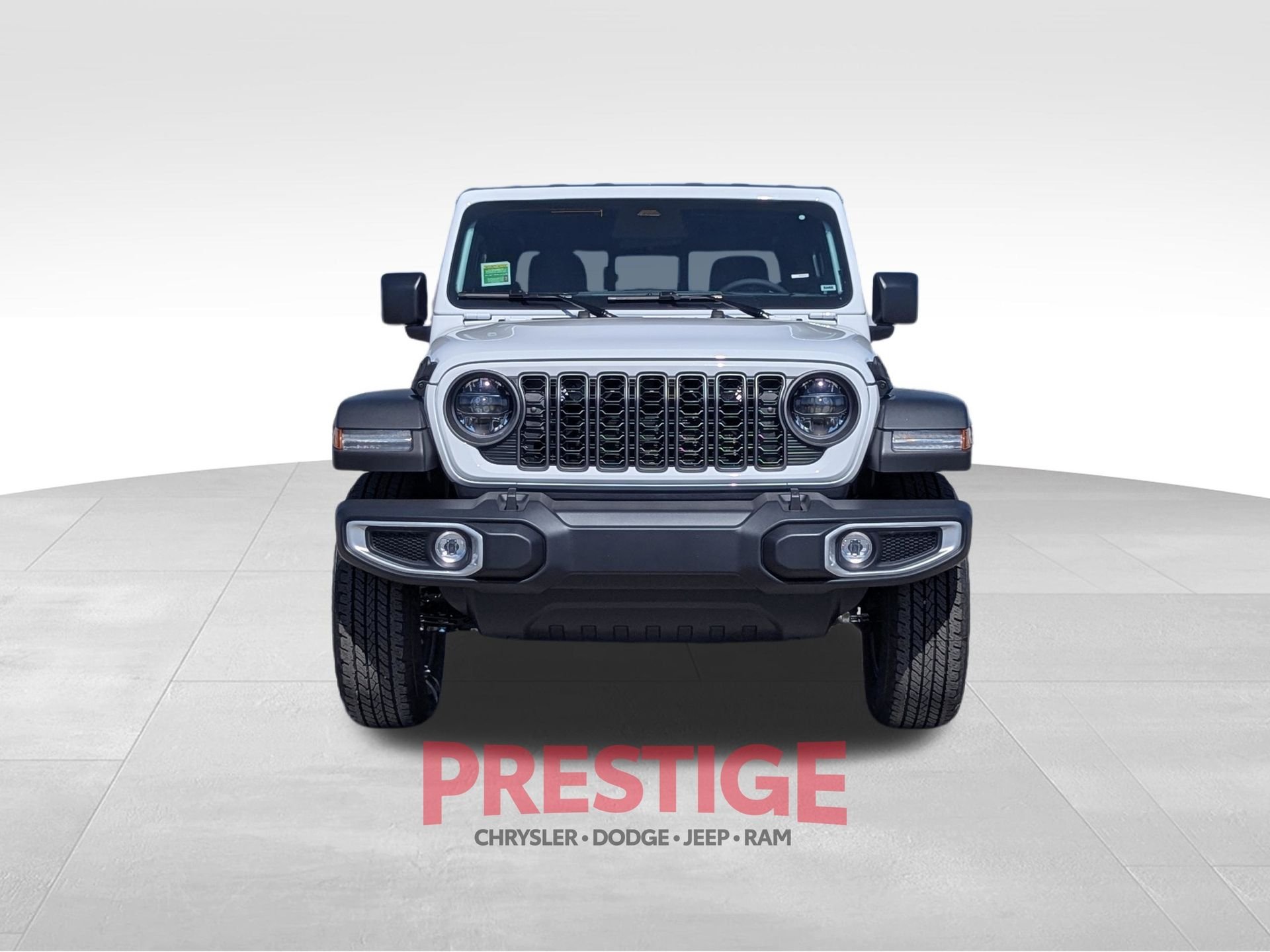 New 2026 Bright White Clear-Coat Exterior Paint Jeep Sport S image 2