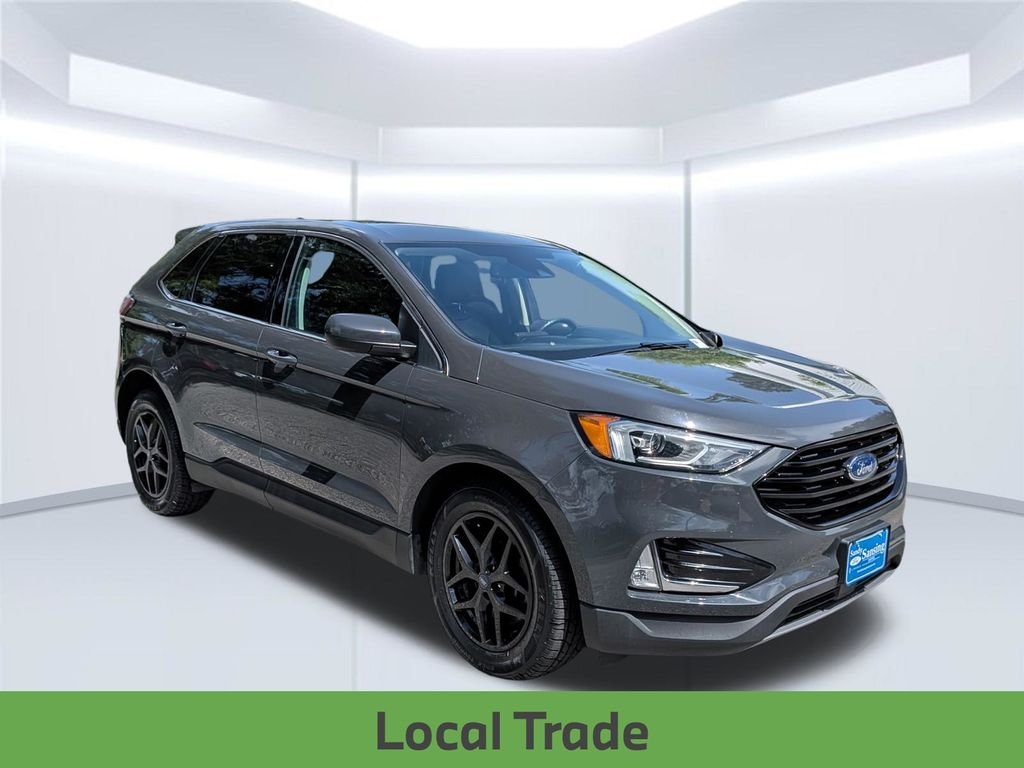 Used 2021 Gray Ford SEL image 9