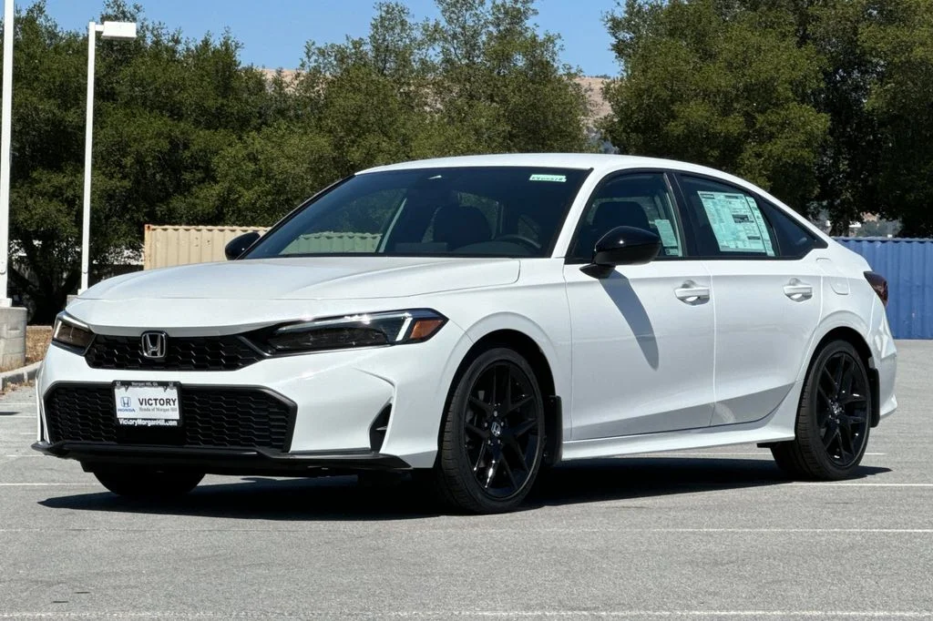 New 2026 Platinum White Pearl Honda Sport image 8