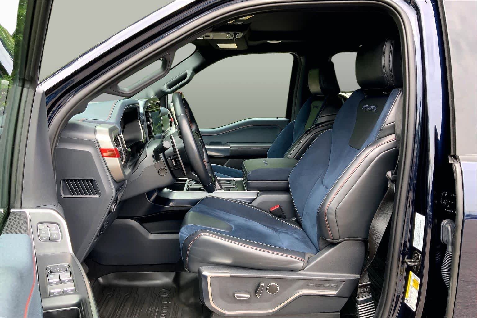 Used 2023 Antimatter Blue Metallic Ford Raptor image 9