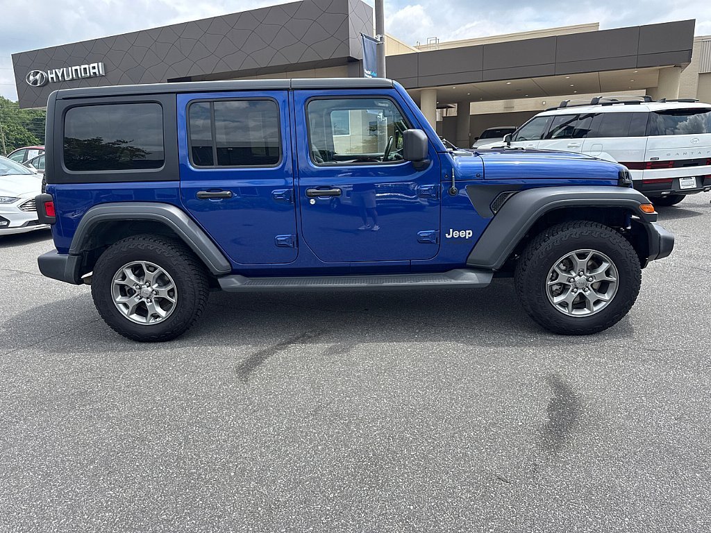 Used 2020 Ocean Blue Metallic Clearcoat Jeep Freedom image 4