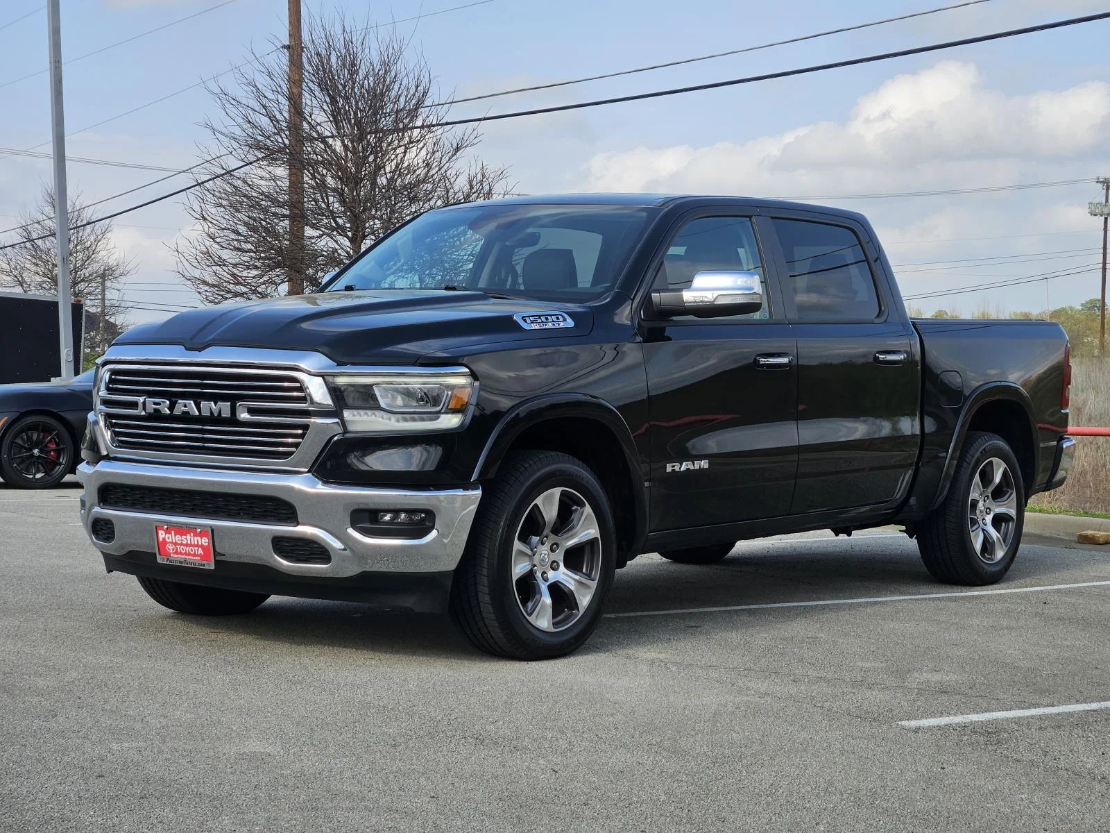 Used 2022 Black Ram Laramie 4x4 Crew Cab 5