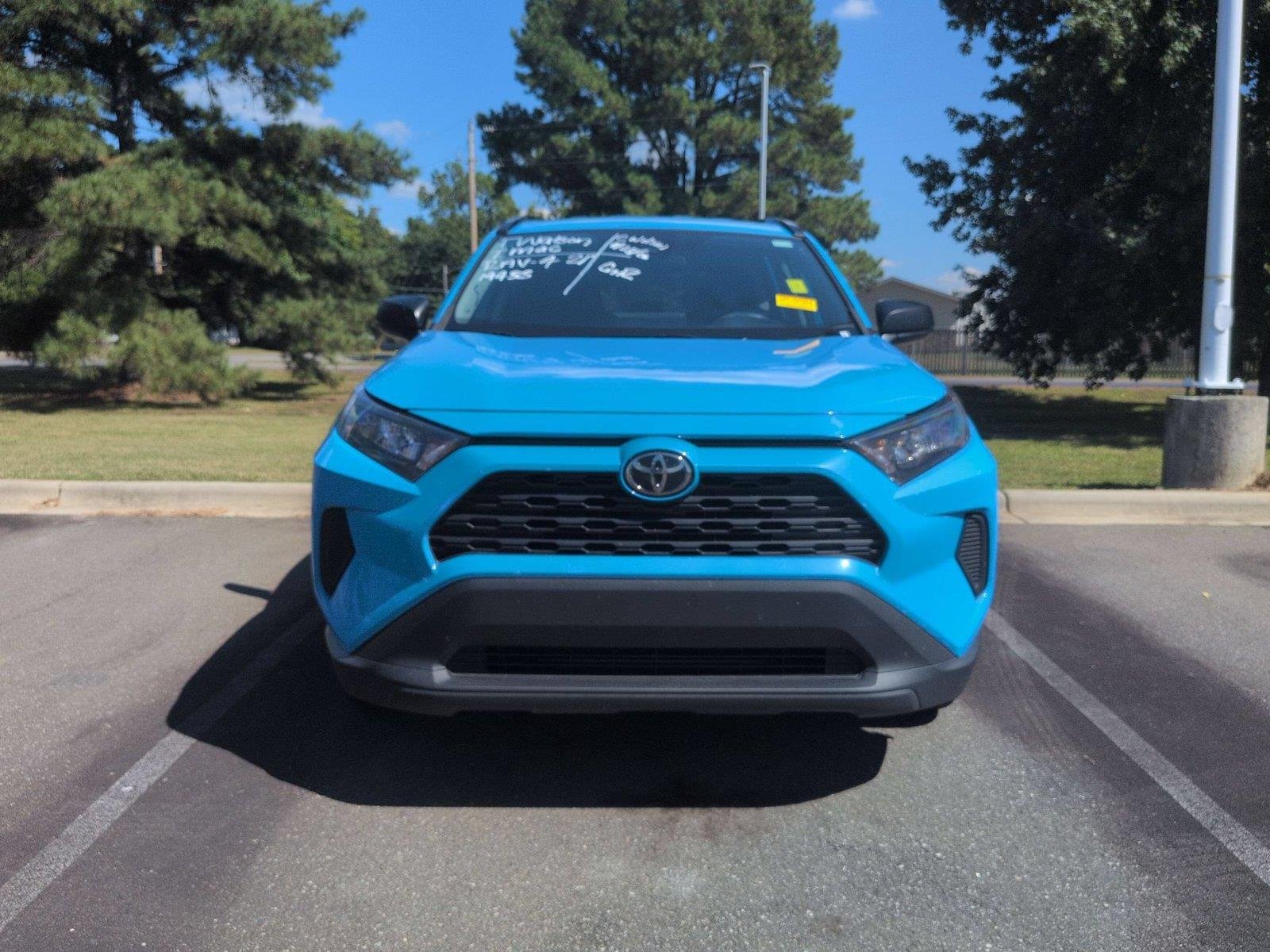 Used 2021 Blue Flame Toyota LE image 3
