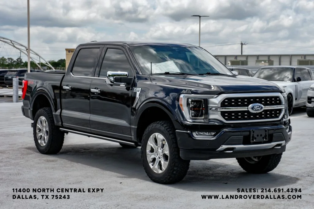 Used 2022 Agate Black Metallic Ford Platinum image 4