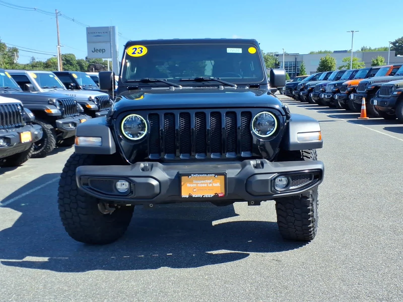 Certified Used 2023 Black Clearcoat Jeep Willys image 3