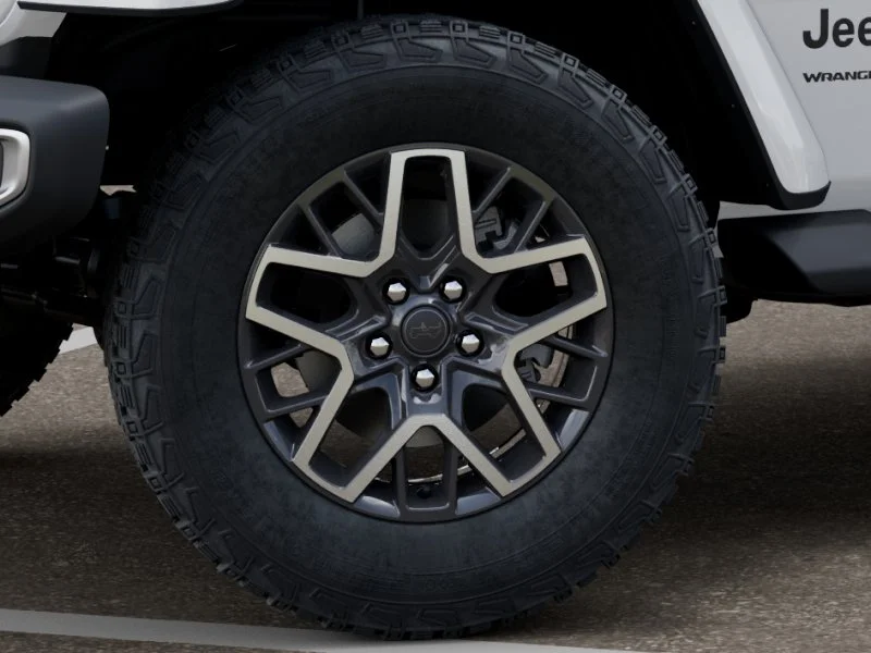 New 2026 Bright White Clear-Coat Exterior Paint Jeep Sahara 4-Door image 34
