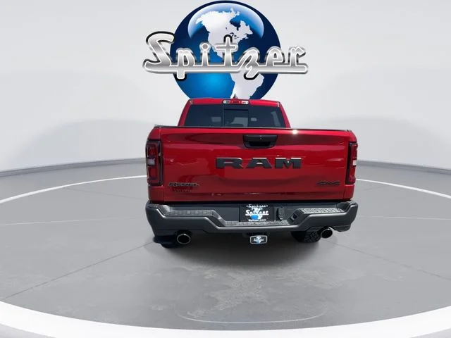 New 2026 Molten Red Pearl-Coat Exterior Paint RAM Rebel image 3