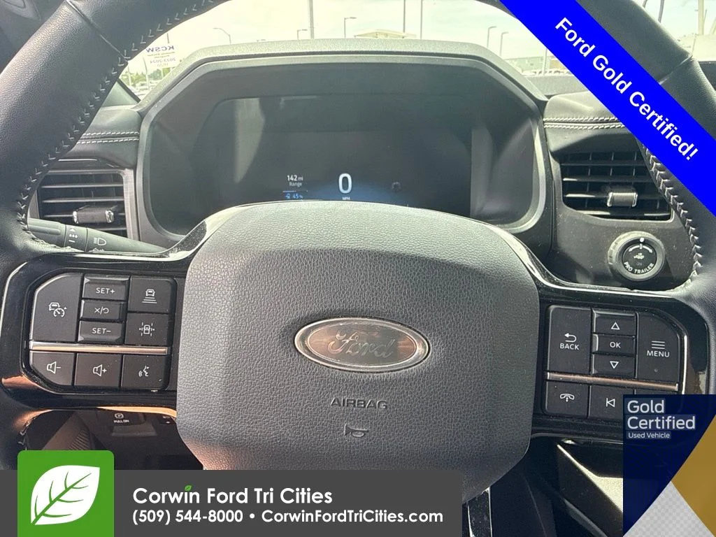 Used 2022 Ford F-150 Lightning Platinum with VIN 1FT6W1EV4NWG13343 for sale in Pasco, WA