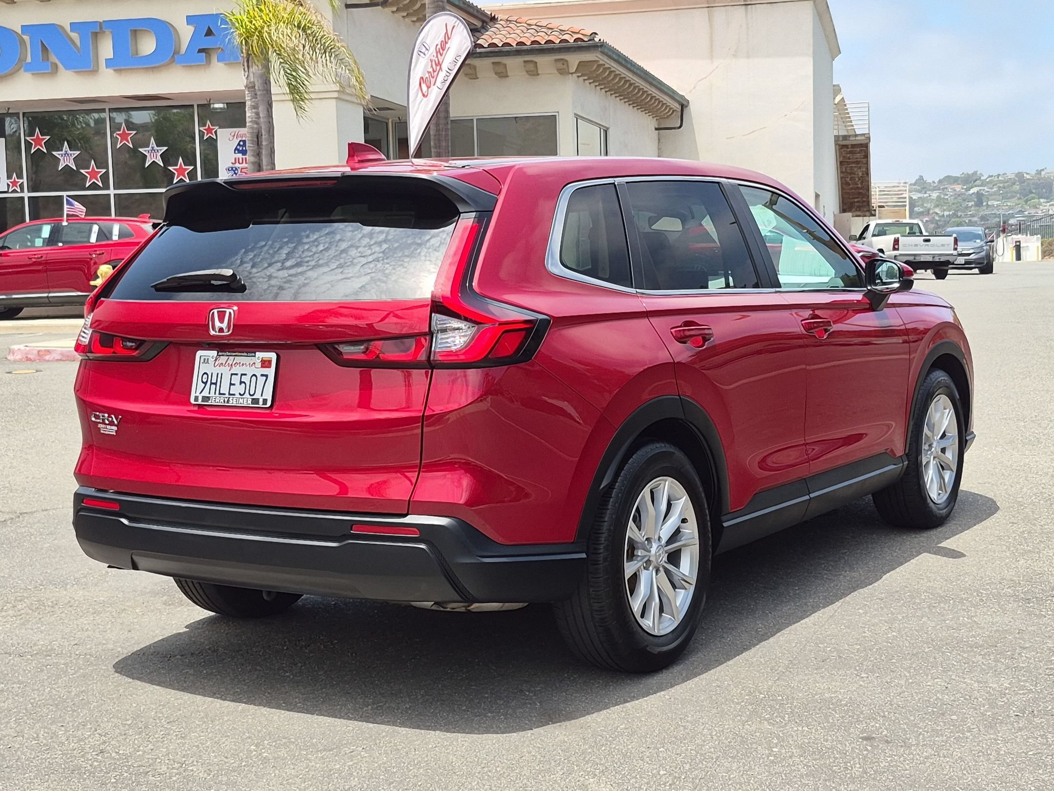 Used 2023 Radiant Red Honda EX image 5