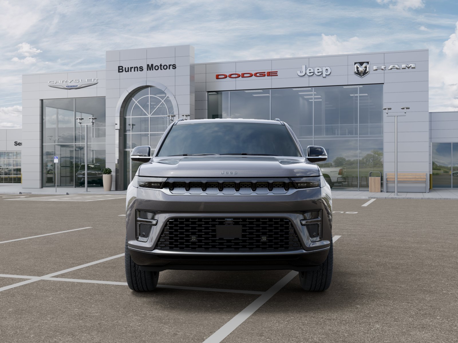 New 2026 Baltic-Gray Metallic Clear-Coat Exterior Paint Jeep 4x2 image 32