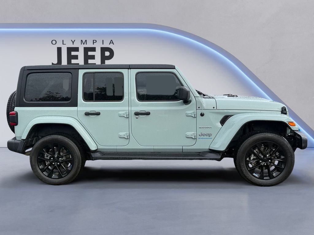 Used 2023 Gray Jeep Sahara 4xe image 8