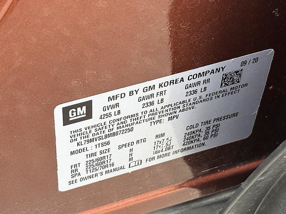 Used 2021 Dark Copper Metallic Chevrolet ACTIV image 22