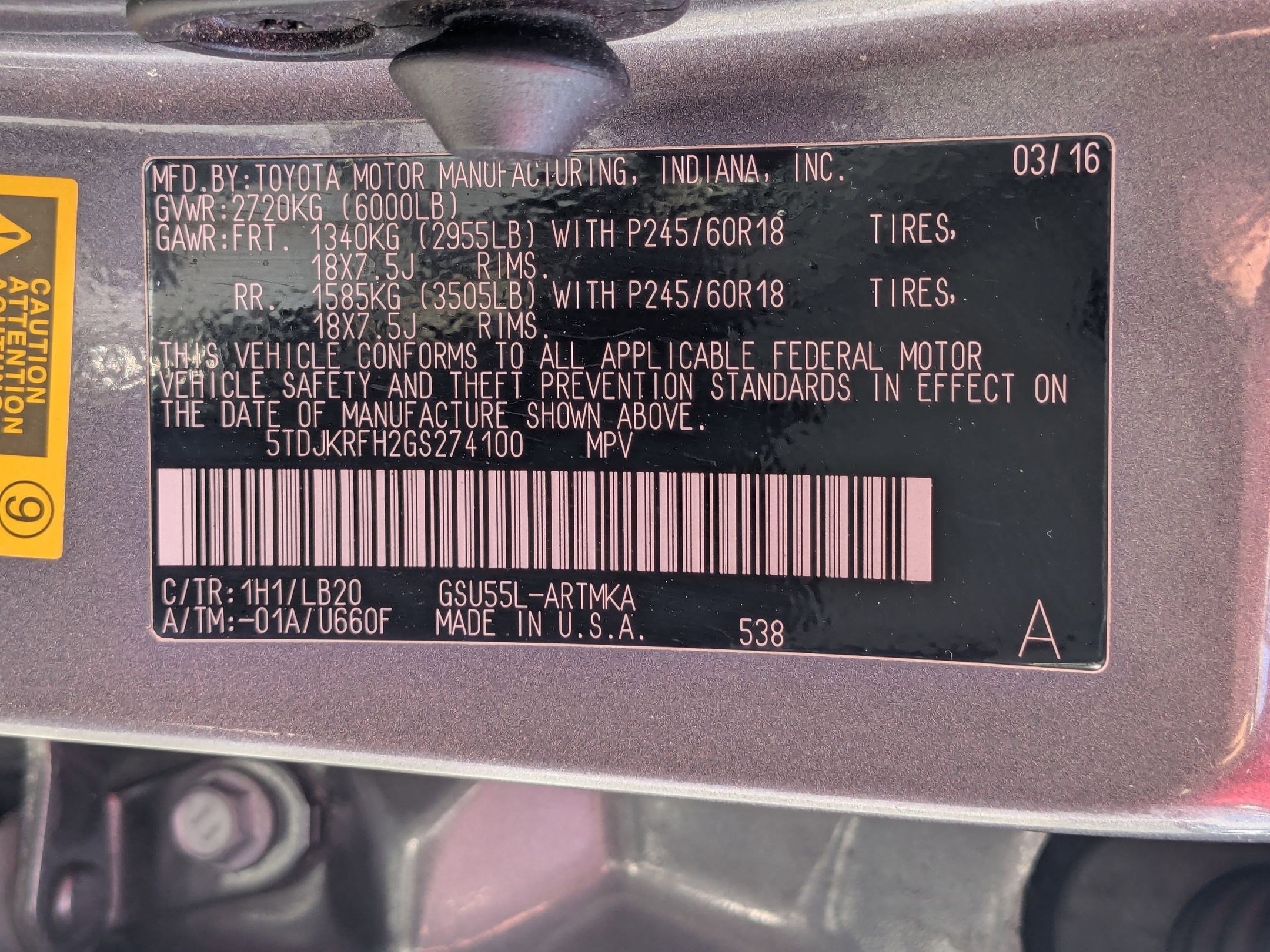 Used 2016 Predawn Gray Mica Toyota XLE image 37