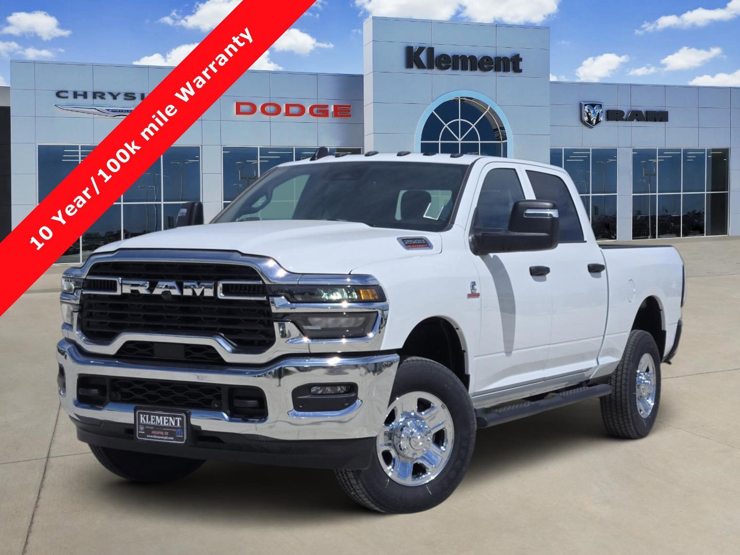 New 2026 Bright White Clear-Coat Exterior Paint RAM Tradesman image 1