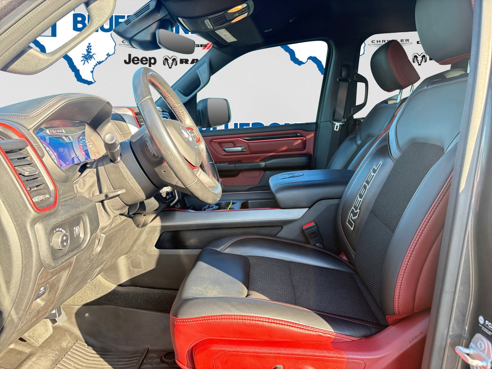 Used 2021 Granite Crystal Metallic Clearcoat Ram Rebel image 11