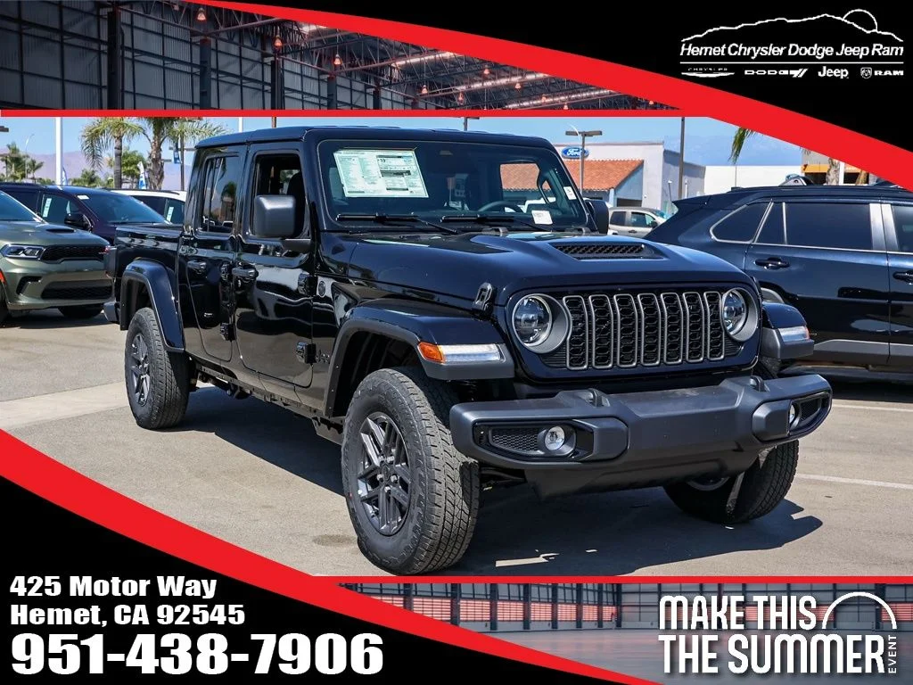 New 2026 Black Clearcoat Jeep Sport S image 1