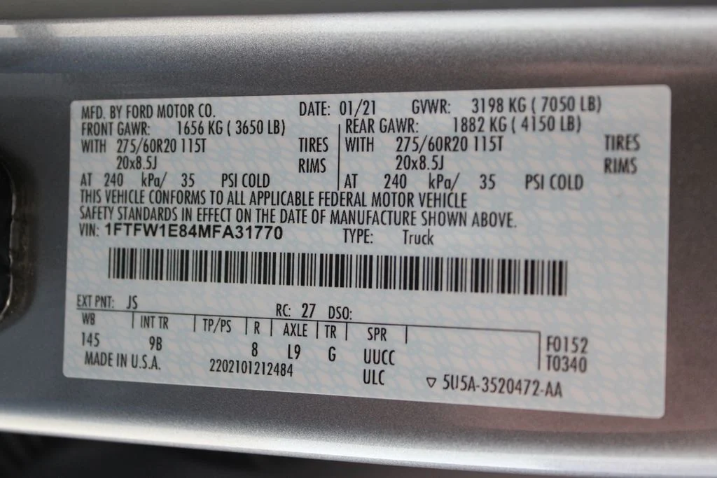 Used 2021 Silver Ford Platinum image 33