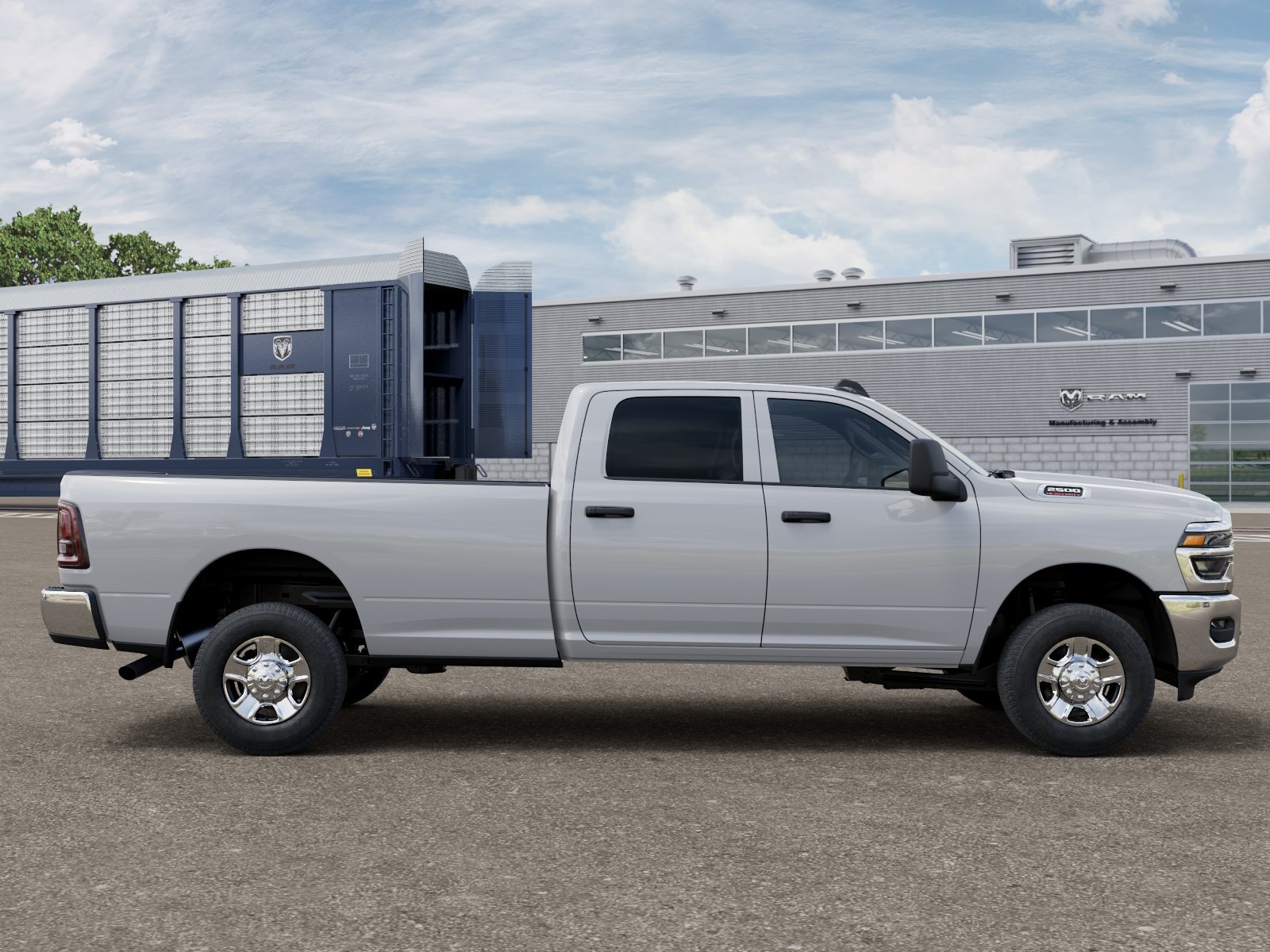 New 2026 Bright White Clear-Coat Exterior Paint RAM Tradesman image 12