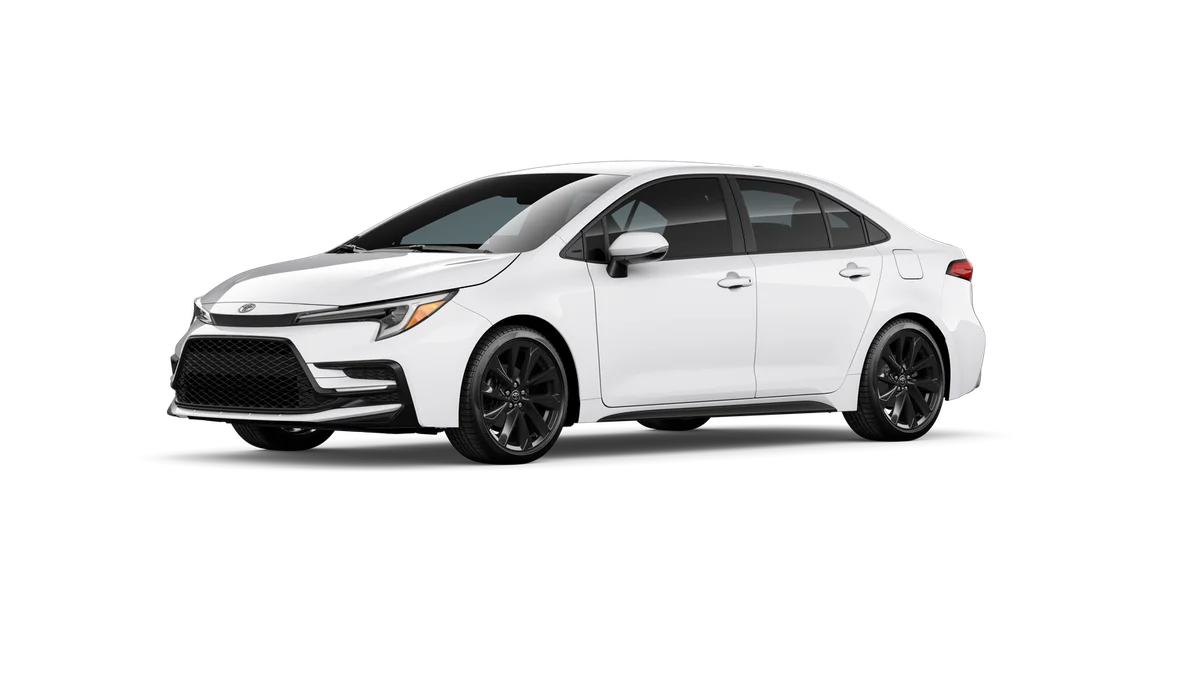 New 2026 Ice Cap Toyota Hybrid SE image 2