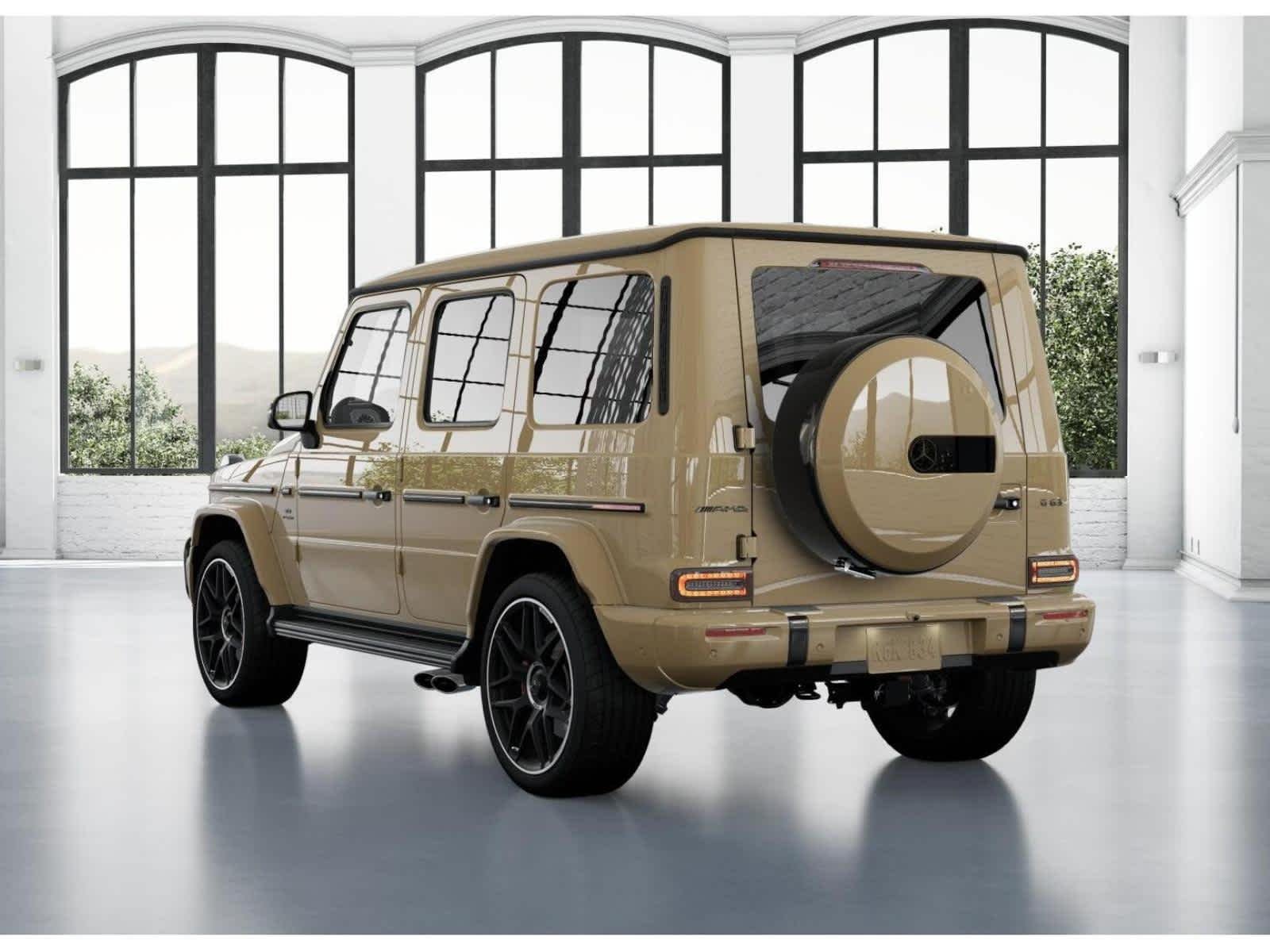 New 2027 MANUFAKTUR Desert Sand non-metallic Mercedes-Benz AMG® G 63 SUV image 27