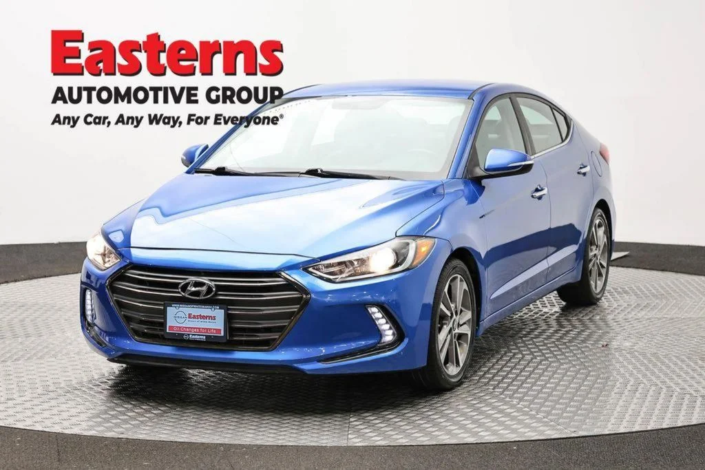 Used 2017 Blue Hyundai Limited image 1