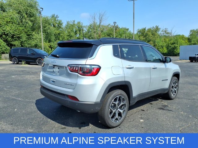 New 2026 Silver Zynith Metallic Clear-Coat Exterior Paint Jeep Limited image 7