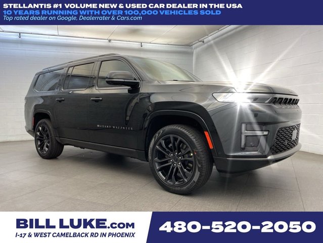New 2026 Jeep Grand Wagoneer L Summit Obsidian Sport Utility in