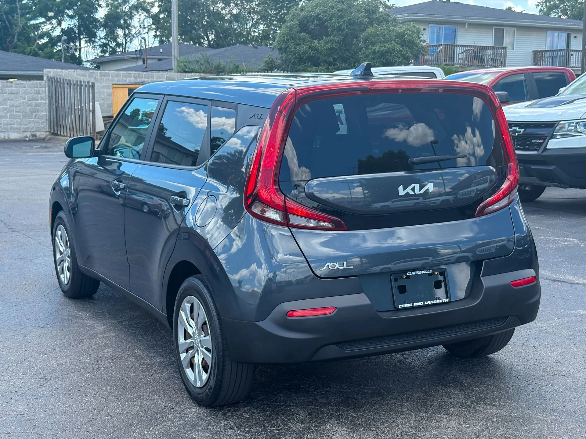 Used 2022 Gray Kia LX image 12