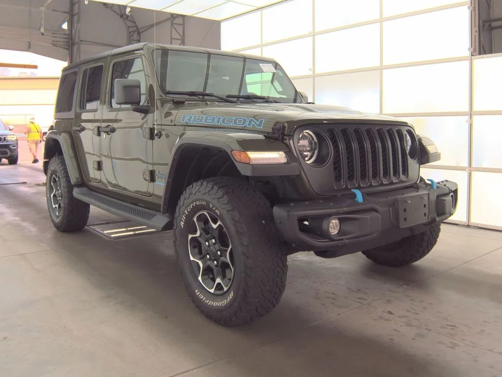 Used 2023 Green Jeep Rubicon 4xe image 3