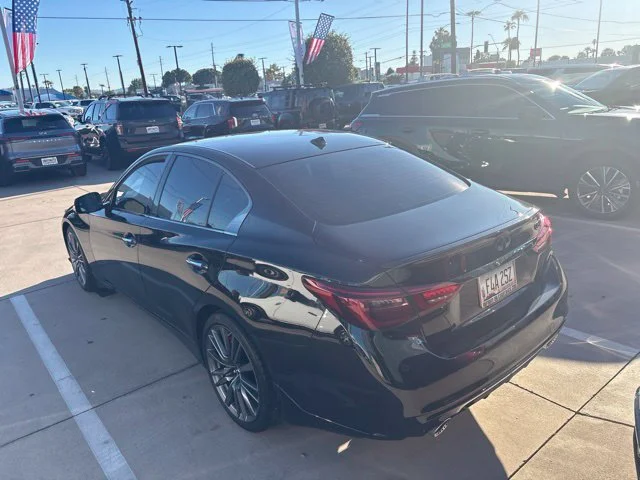 Used 2024 Black Opal Metallic INFINITI Red Sport 400 image 8
