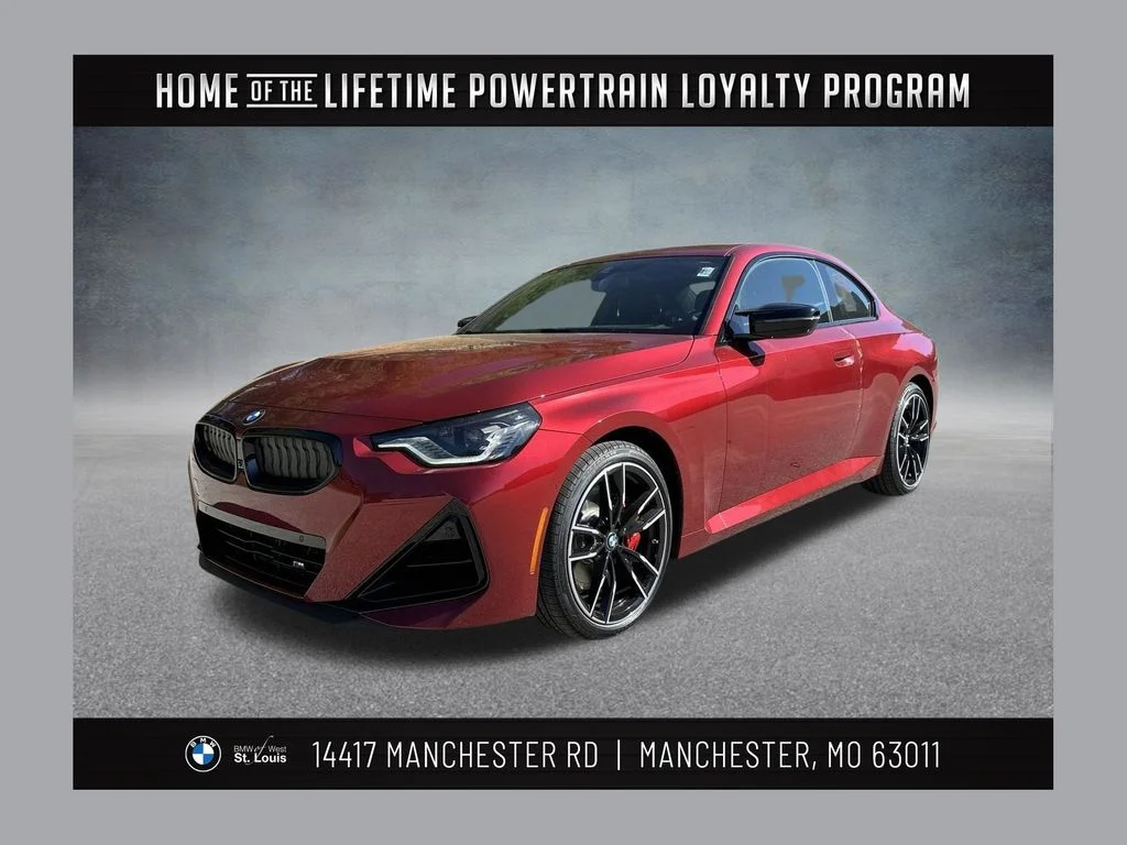 Used 2025 Red BMW M240i xDrive image 1