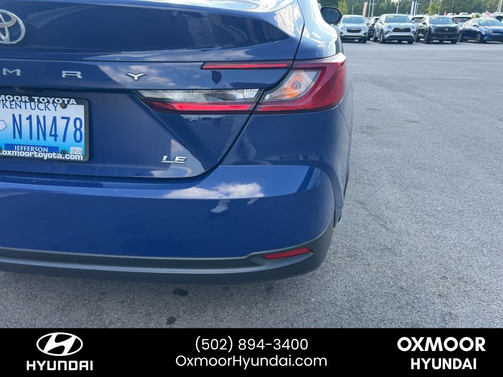 Used 2025 Reservoir Blue Toyota LE image 18