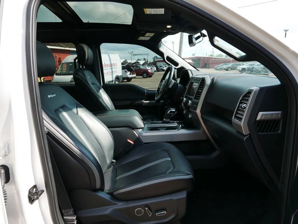 Used 2018 White Ford Platinum image 7