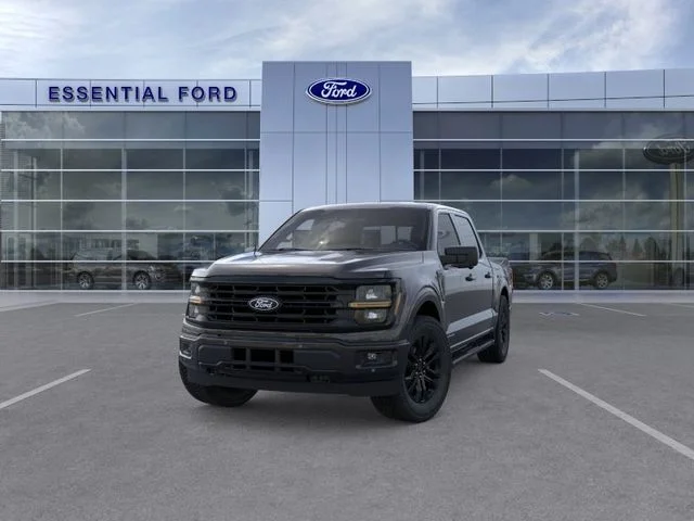 New 2026 Agate Black Metallic Ford XLT image 2