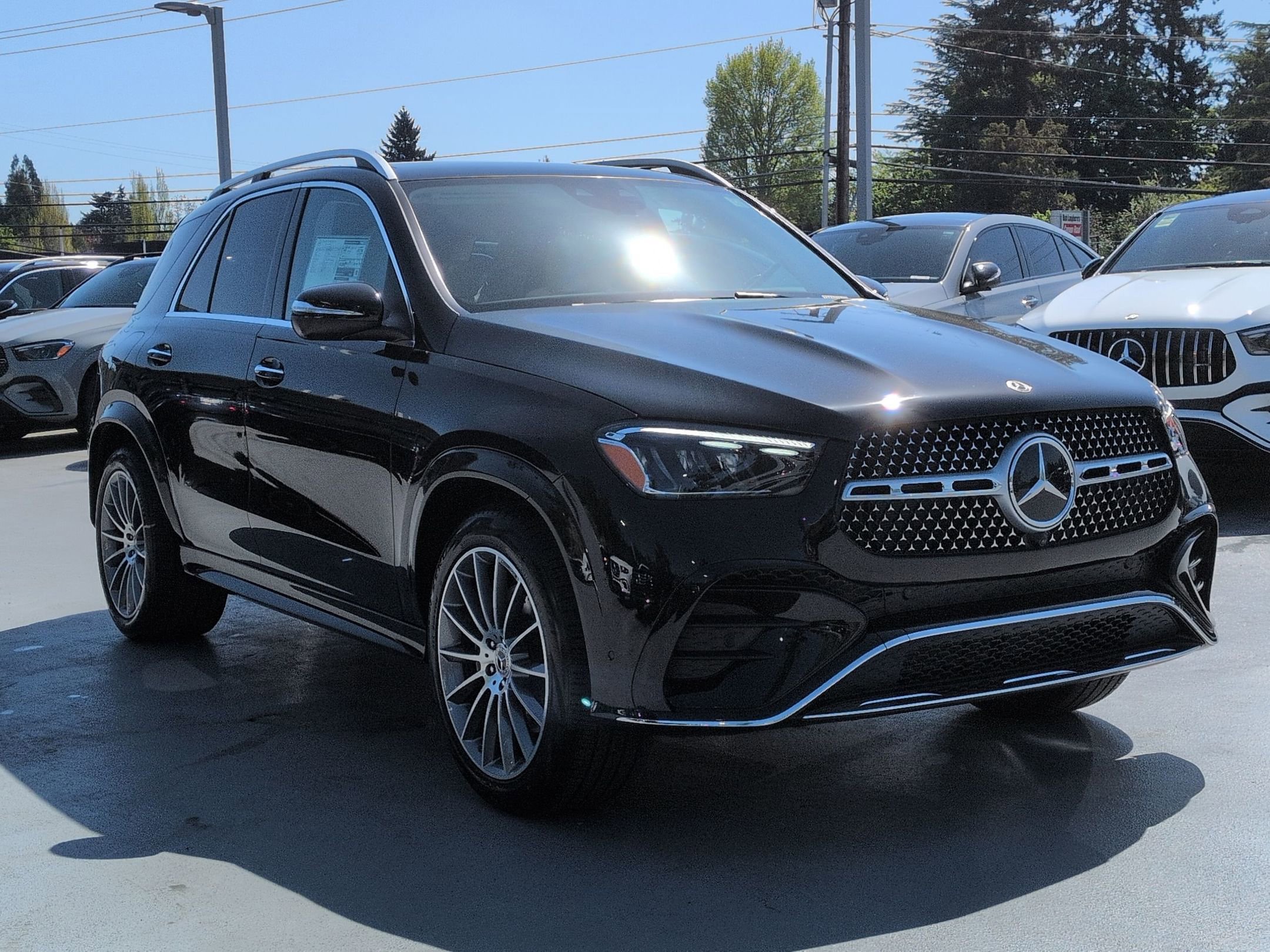 New 2026 Obsidian Black Metallic Mercedes-Benz GLE 350 image 38