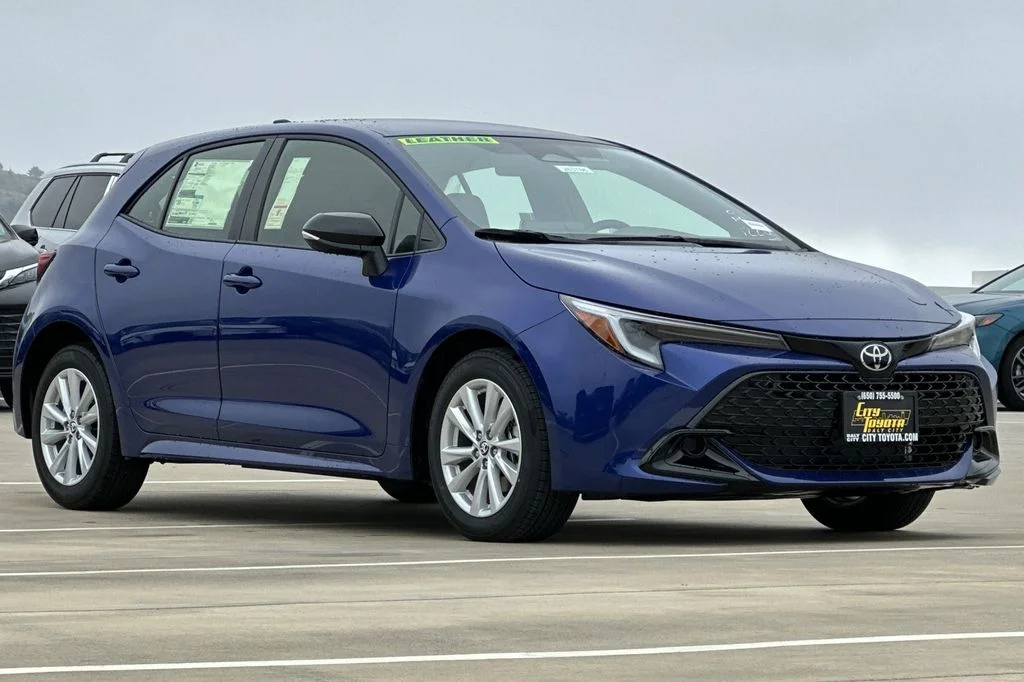 New 2026 Blue Crush Metallic Toyota  SE image 2