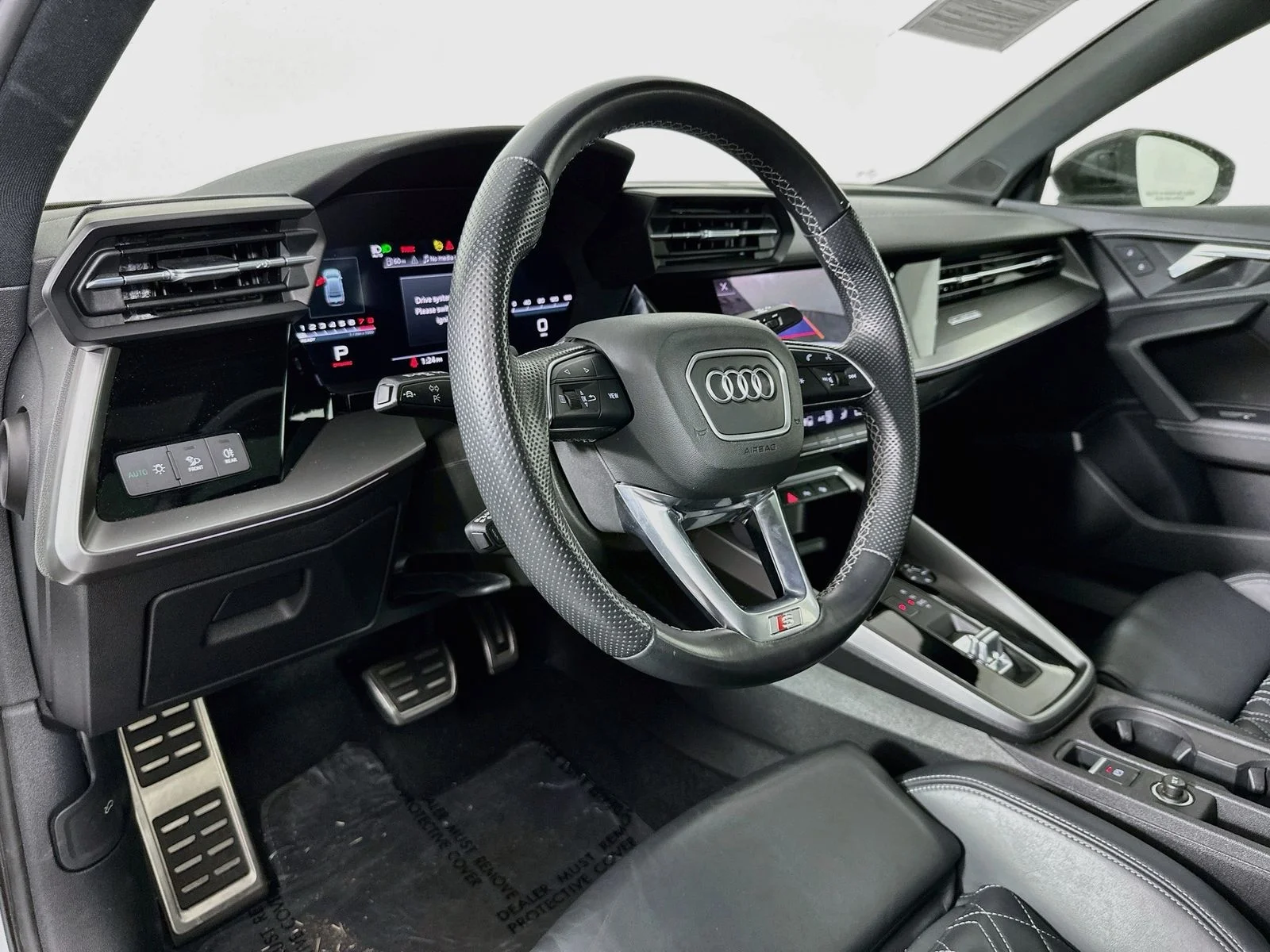 Used 2023 Glacier White Audi 2.0T Prestige Nappa Leather Sport Pkg image 9