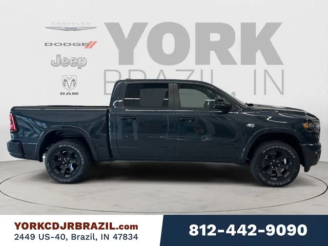 New 2026 Forged Blue Metallic Exterior Paint RAM Big Horn/Lone Star image 6